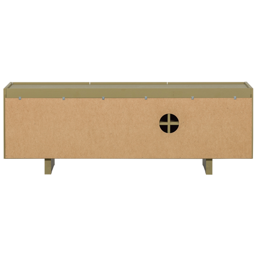 WOOOD tv-meubel Basu - Grenen - Moss - 53x152x46