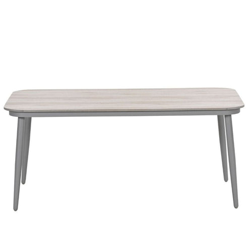 Garden Impressionslounge dining tafel Lagan 160x90 cm - taupe-light teak vironwood