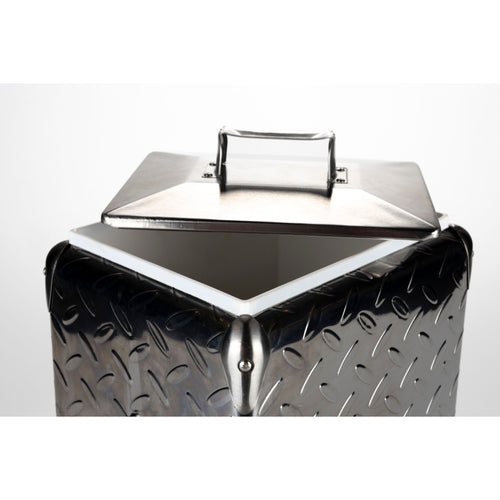 Zuiver Cooler Be Heavy Koelbox RVS - Grijs - vtwonen shop