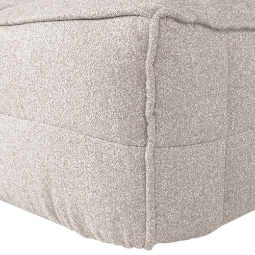 vtwonen hocker Cluster - Bouclé - Zand/Beige - 45x104x60