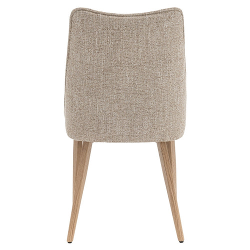 DÉJA Living Eetkamerstoel Meau - Beige/Naturel - Zithoogte 47cm - Set van 2 - vtwonen shop