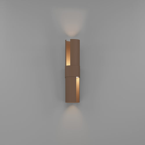 EGLO wandlamp buiten Montelauro - roestbruin