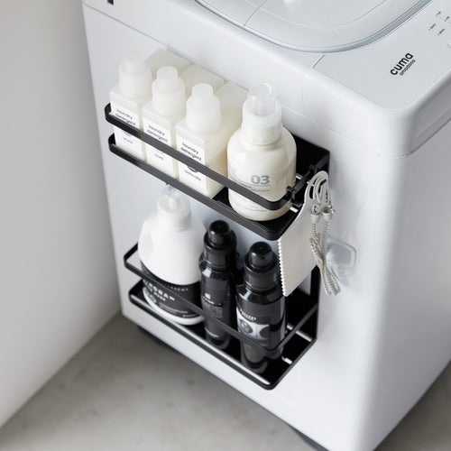 Yamazaki Tower Wasmiddelrek magnetisch - Zwart - vtwonen shop