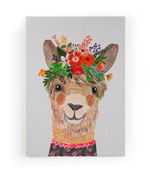 Canvas 60x40 Afdruk Bloemenvlam