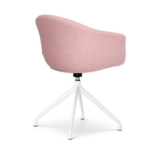 Nolon Nola-Otis Draaibare Eetkamerstoelen Set - Zacht Roze - Wit - vtwonen shop