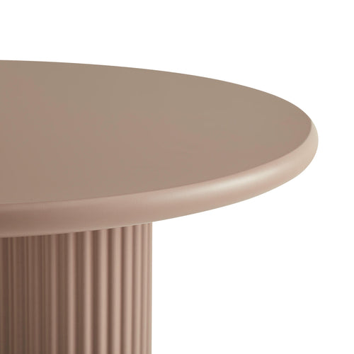 Furnhouse salontafel set Flow - Mokkamousse - Ø 50/80 cm