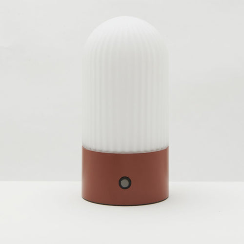 Signature - TOUAREG Lamp - Donkerrood - 9x9x19 cm