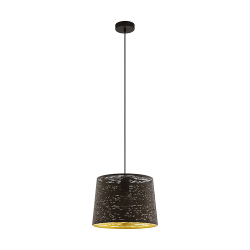 EGLO hanglamp Segezia - e27 - ø 35 cm - mokka - vtwonen shop