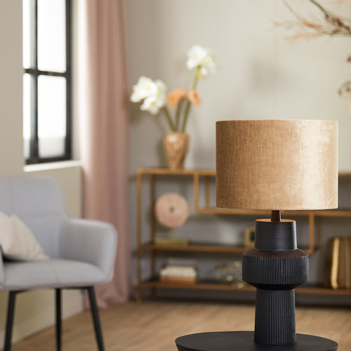 Light & Living lampvoet BRISKA - Ø17x33.5cm - zwart
