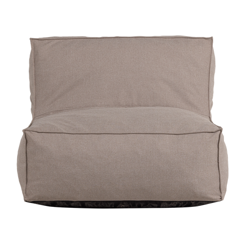 WOOOD loungestoel tuin Velora - Polyester - Zand - 80x95x95
