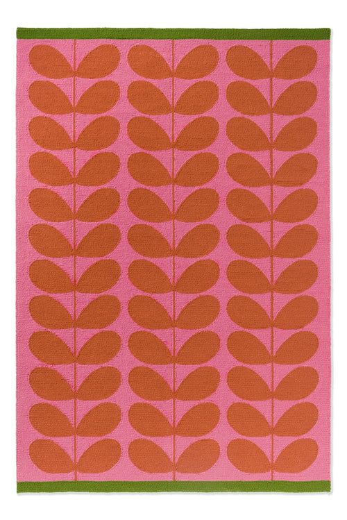 Vloerkleed Orla Kiely Solid Stem Paprika Outdoor 140x200 cm - vtwonen shop