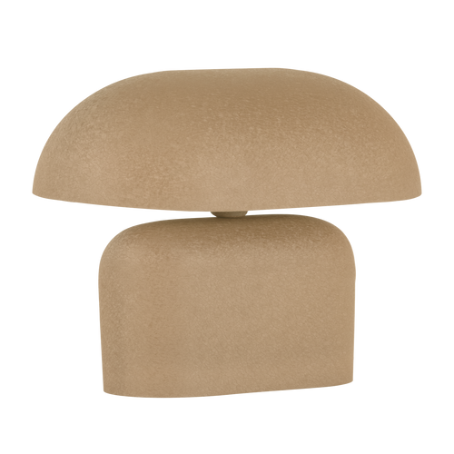 WOOOD tafellamp 26x37x37 cm Tilo - Metaal - Beige - 26x37x37
