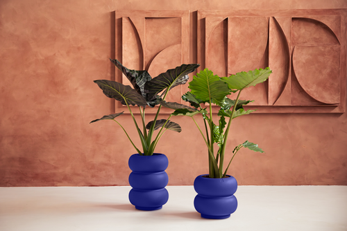 elho #amber roll low 43 royal blue | Bloempot | 25 jaar garantie.