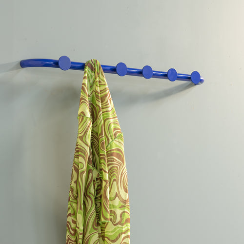 Spinder Design kapstok Retro 6 Kapstok - Ultramarine - 6 haken - vtwonen shop