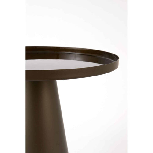 Light & Living bijzettafel Jay - bruin - Ø46cm