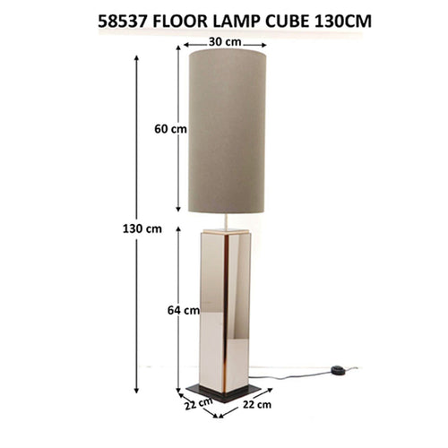 Kare Design Vloerlamp Cube 130cm