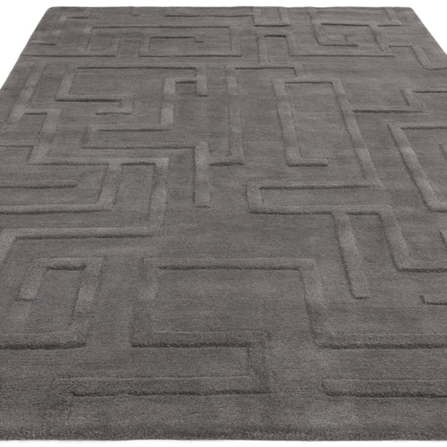 Vloerkleed Easy Living Maze Charcoal 160x230 cm - vtwonen shop