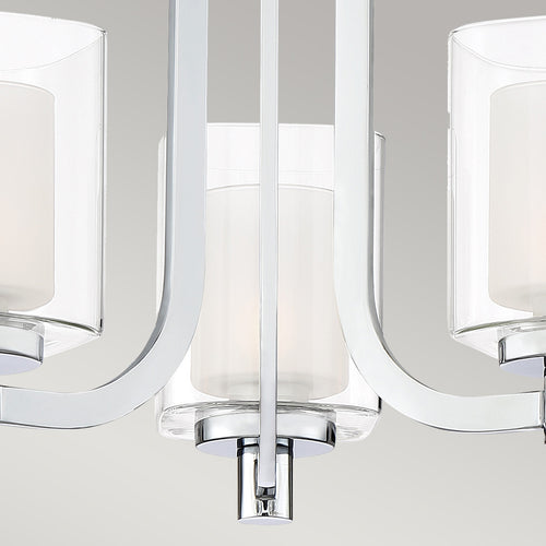 Elstead Quoizel Kolt Wandlamp Gepolijst Chroom, IP44