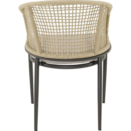 Lesli Living bistrostoel Kioto - beige - 56x62x77cm - set van 2