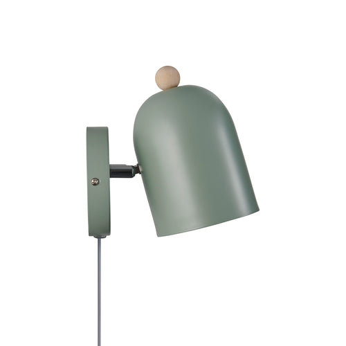 Nordlux Gaston | Wandlamp | E27 Fitting | Stofgroen