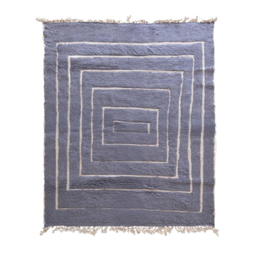 AFK Living vloerkleed Berber - handgemaakt - Wol - 250 x 350 cm