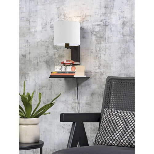 GOOD&MOJO wandlamp Andes - zwart - 19x24x36cm - vtwonen shop