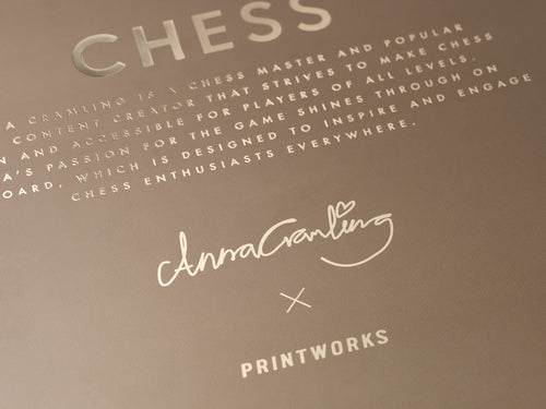 Printworks Spel Classic - Chess - Anna Cramling Edition