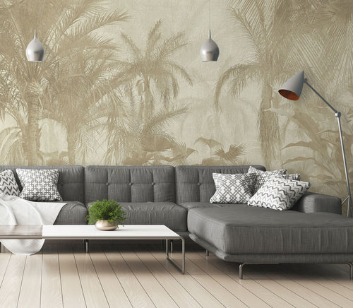 Sanders & Sanders fotobehang jungle-motief bruin - 424 x 280 cm - 640781