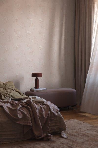 Borastapeter behang bloemen roze - 53 cm x 10.05 m - 660534 - vtwonen shop