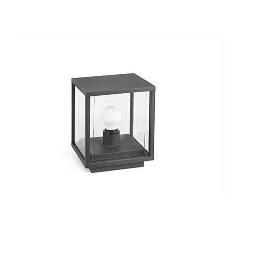 Faro Nala - 1 Licht Buitenlamp Sokkel Licht Donkergrijs IP54, E27