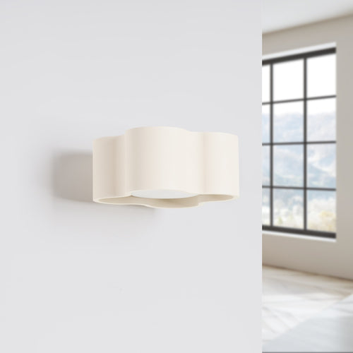Sollux Lighting Wandlamp OVIO beige Gx53 - 12x14,5x6cm