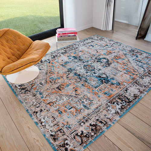 Louis De Poortere vloerkleed Seray Orange - roze - 280x390cm - vtwonen shop