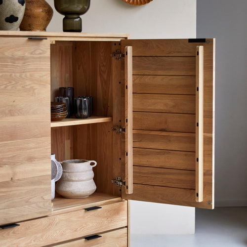 Tikamoon Eikenhouten kast - Naturel - vtwonen shop