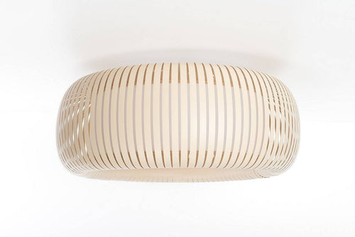 bpskoncept plafondlamp Oblo - beige kunststof - diffuser