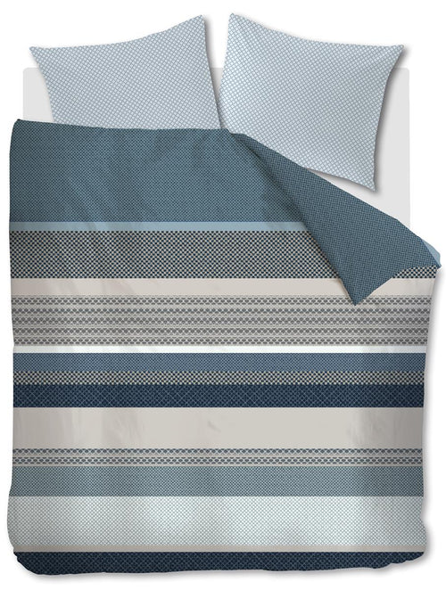 Beddinghouse dekbedovertrek Lennart - 240x200/220 cm - blauw - vtwonen shop
