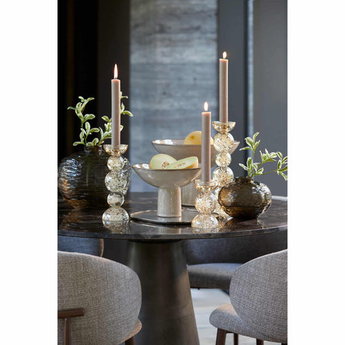 Light & Living schaal Vasco - bruin - 35.5x35.5x25.5cm