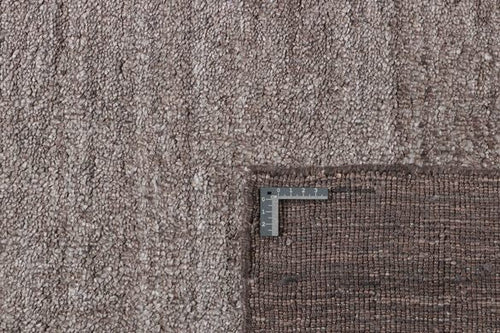 Vloerkleed MOMO Rugs Plain Dust Dark Brown 250x350 cm - vtwonen shop