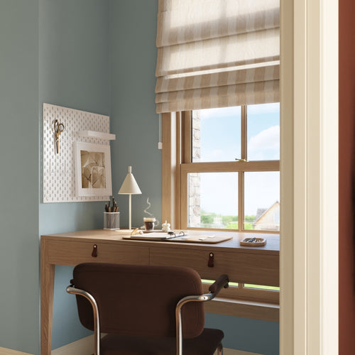 Sollux Lighting Tafellamp NOX beige - 18x18x35cm