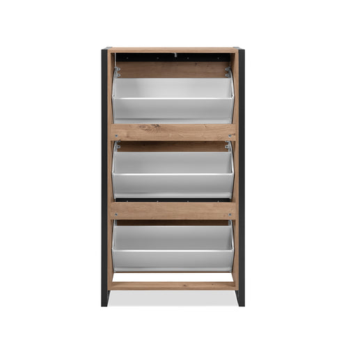 Calicosy - Schoenenkast met 3 kleppen L70 cm - DENVER - 25x70x125 cm