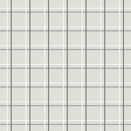 Sanders & Sanders behang ruiten beige, grijs en wit - 53 cm x 10 m - 640358