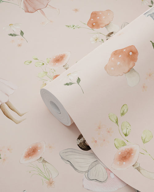 ESTAhome behang elfjes roze - 50 x 900 cm - 131341 - vtwonen shop