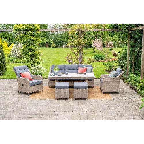 Milwaukee verstelbare fauteuil - vintage willow -mystic grey