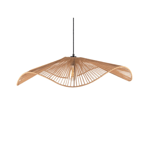 Leitmotiv hanglamp Sombra Large - naturel - 80x80x19cm - vtwonen shop