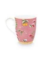 Pip Studio La Majorelle Mokken - Servies - Set van 4 Kopjes - Roze - 365ml - vtwonen shop