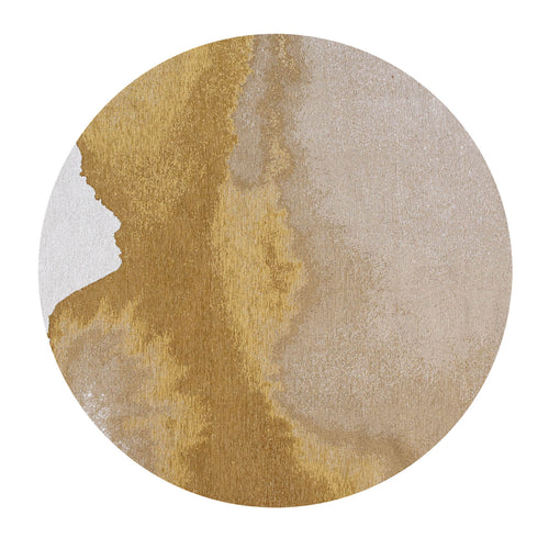 Louis De Poortere vloerkleed Sunset - geel - 240x240cm - vtwonen shop