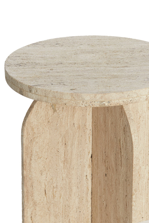 Light & Living bijzettafel OTINIA - Ø41x56cm - bruin - vtwonen shop