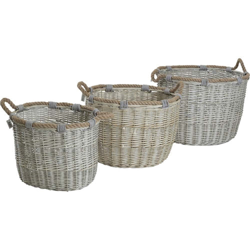 Lesli Living mand Willow - grijs - 41×31x34cm