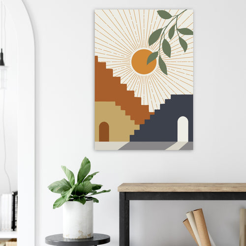 Artfulprints  Boho – Stairway sun   poster 70x100 cm - vtwonen shop