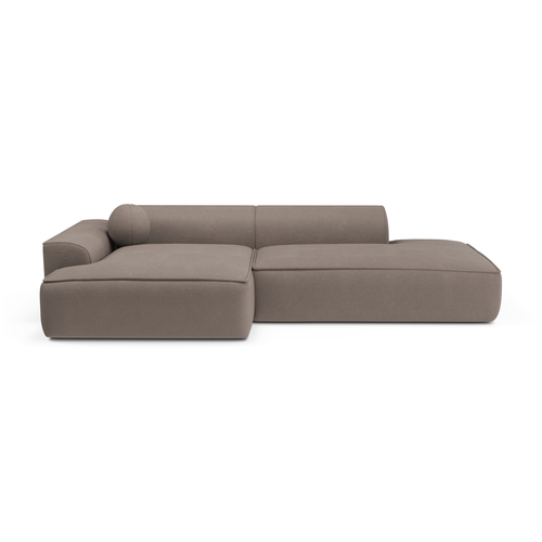 Sia Home - Hoekbank links ANIA - Geweven stof - Mol - 260cm - vtwonen shop