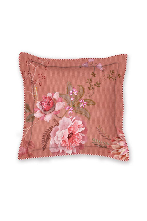 Pip Studio decoratiekussen Tokyo Bouquet Square - 45x45 cm - roze - vtwonen shop